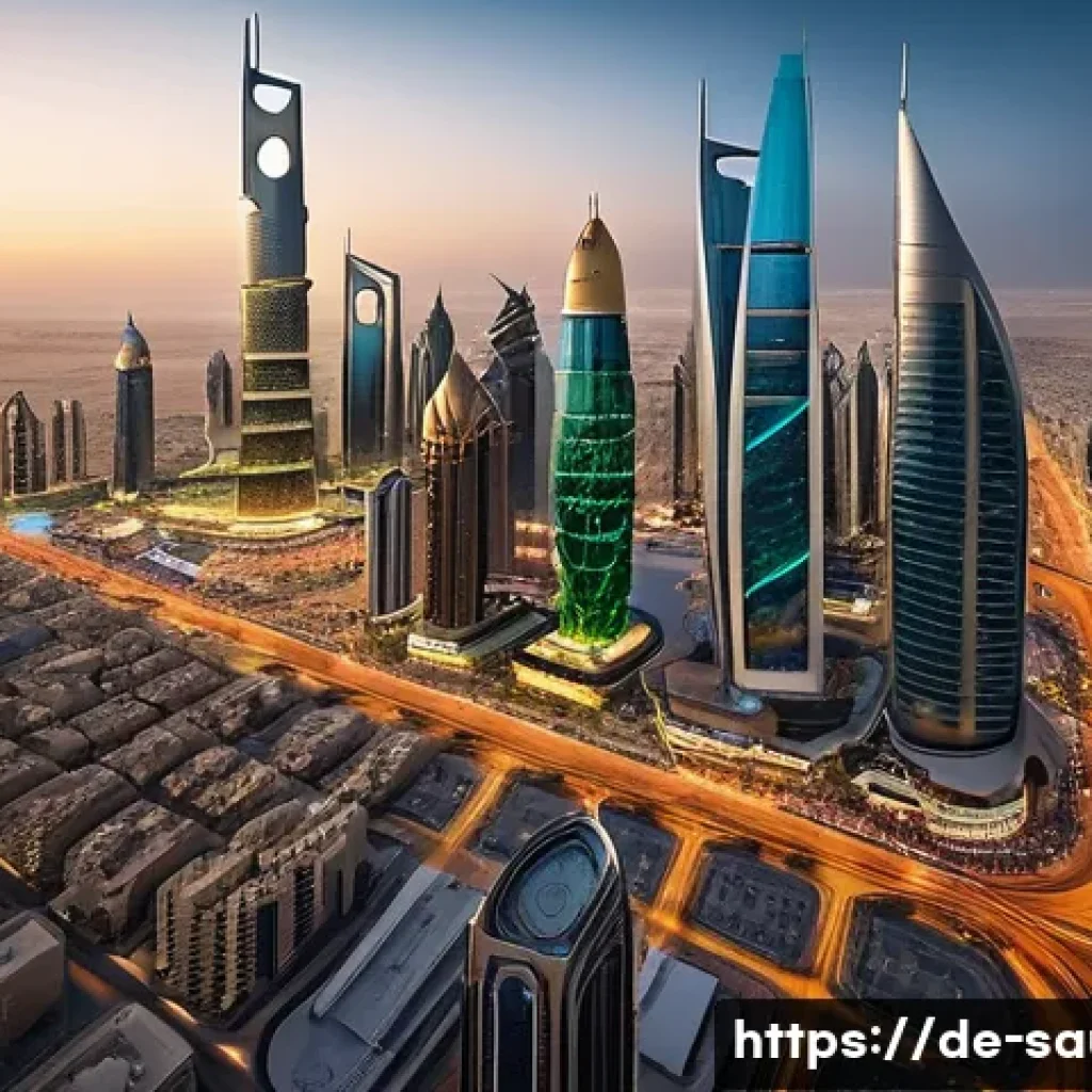 사우디아라비아에서 영어 통용 정도 - A Glimpse into Vision 2030: The Dynamic Metropolis**

"A wide-angle, high-resolution photograph capt...